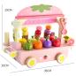 Preview: 360Home Kinder  Spielzeug Eiscreme Wagen Eis Stand